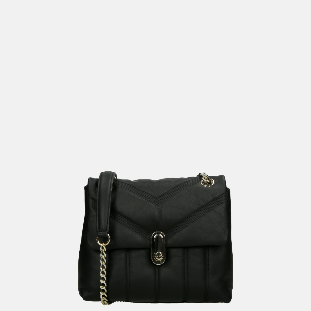 Ted Baker ketting crossbody tas black bij Duifhuizen